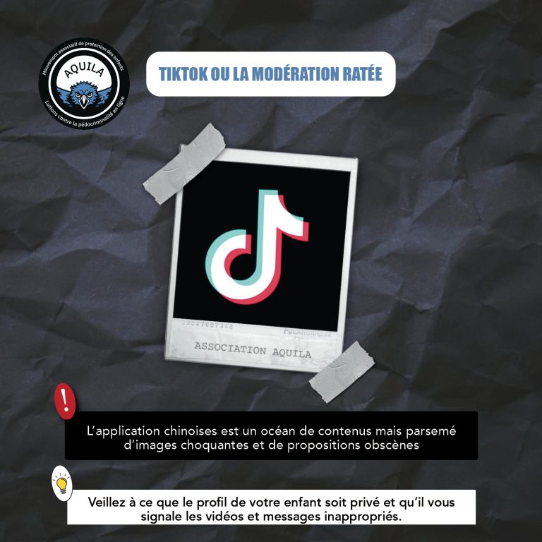 TIK TOK ou la modération ratée